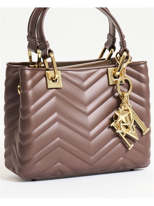  MARC ELLIS | FLAT KRISSY S WAVE_25COCOA/LIGHTGOLD